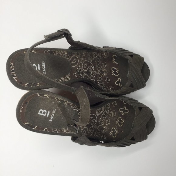 Open toe summer wedge Suzie q Size 8 - Picture 6 of 8